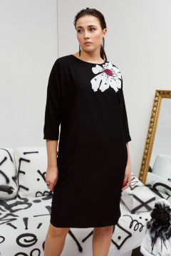 Платье нарядное из текстиля для демисезона BURVIN 9395-81 - фото 1