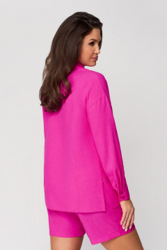 Рубашка, шорты Svetlana-Style 2021 розовая_фуксия - фото 2