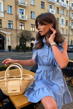 Платье летнее в стиле на каждый день из вискозы Pavlova 166 - фото 2