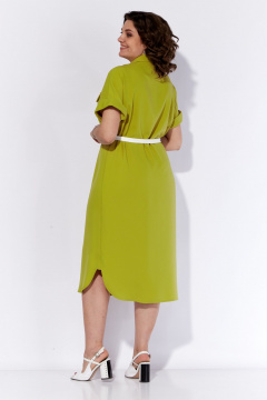 Платье летнее деловое рубашка из текстиля Anna Majewska 1537 - фото 5