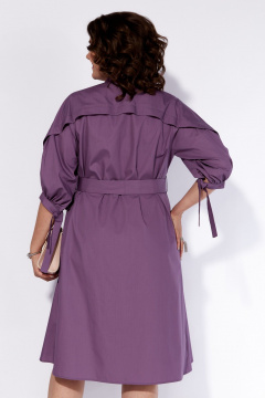 Платье летнее с запахом приталенного кроя и карманами Anna Majewska 1539F - фото 4