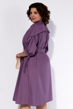 Платье летнее с запахом приталенного кроя и карманами Anna Majewska 1539F - фото 3