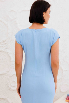 Платье AURA otd 3269 небесный голубой - фото 3