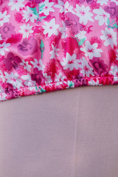 Летняя блуза из вискозы с пуговицами и рукавом-рипсом LADO 899/3-16 - фото 3