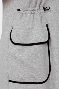 Трикотажное платье свободного силуэта с кулисами Jurimex 3140 - фото 5