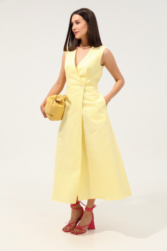 Платье LM М83 дыня - фото 4