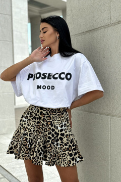 Юбка THE.WOMAN 0188 коричневый - фото 3