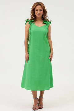 Летнее платье-сарафан с бретелями и рюшей Angelina & Сo 1105 - фото 1