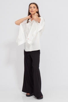 Брюки палаццо из костюмной ткани, летние Kivviwear 4191.02 - фото 5