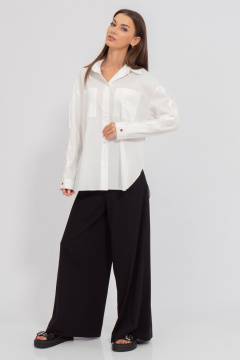 Брюки палаццо из костюмной ткани, летние Kivviwear 4191.02 - фото 2