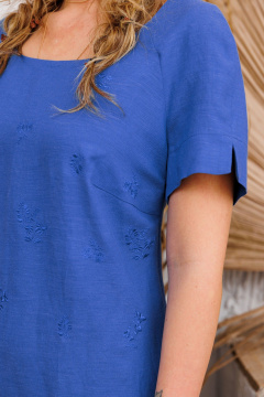 Платье AMORI 9803 василёк - фото 3