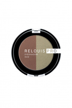 Тени для век универсальные с насыщенными цветами Relouis RELOUIS_PRO_Eyeshadow_Duo тон:110 - фото 1