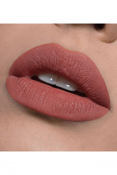 Помада матовая с ярким глубоким цветом и питательными маслами LUXVISAGE PIN_UP_Ultra_matt 503 MILA - фото 2