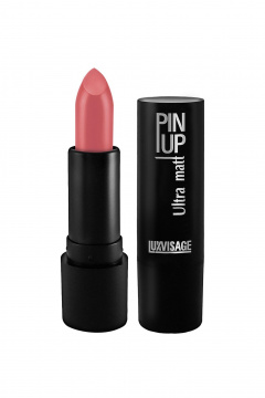Помада матовая с ярким глубоким цветом и питательными маслами LUXVISAGE PIN_UP_Ultra_matt 506 NICOLE - фото 1