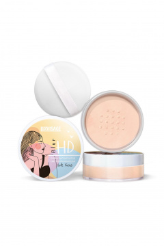 Бежевая пудра, матирующая для гладкой и бархатистой кожи LUXVISAGE HD Blur Soft Focus, Универсальный - фото 3