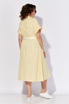 Платье полуприлегающее с декоративными защипами и кулисой Anna Majewska 1541 - фото 3