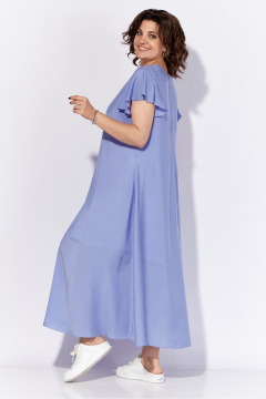 Платье А-образного силуэта с горловиной с люверсами Anna Majewska 1543 - фото 3