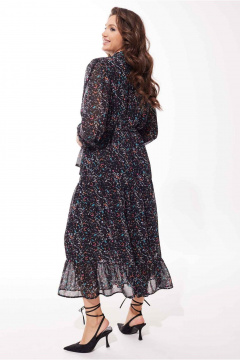 Платье Mislana С973 черное - фото 5