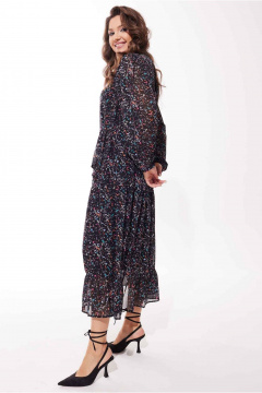 Платье Mislana С973 черное - фото 3