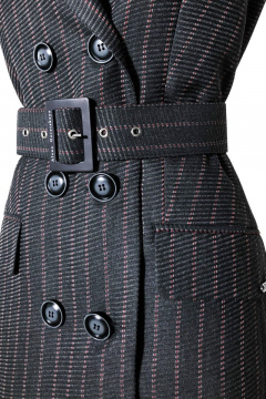 Платье сарафан деловой из костюмно-плательной ткани AG Green G400/1 - фото 2