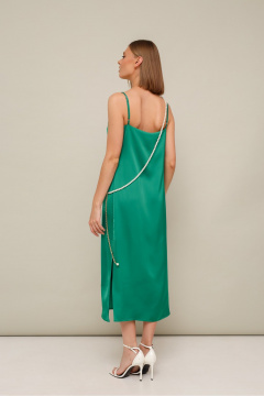 Платье-комбинация с нагрудными вытачками летнее блестящее PUR PUR 11-098/2 - фото 4