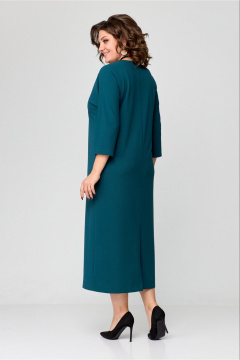 Платье Runella 1637 изумруд - фото 4