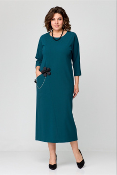 Платье Runella 1637 изумруд - фото 2