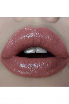 Блеск для губ розовый с витамином Е и долгим блеском Belor Design Nude Harmony Outfit Lip тон 23 B-day Cake - фото 3