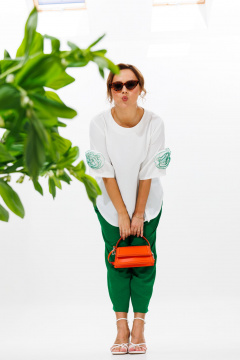 Блуза, брюки Mubliz 181 зеленый - фото 4