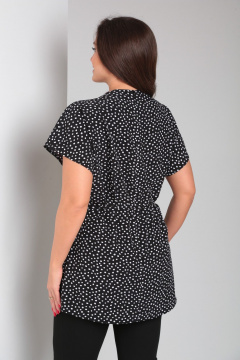 Летняя свободная туника с воротником стойкой Modema м.553 - фото 4