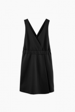 Сарафан деловой из трикотажа на каждый день Bell Bimbo 240243 черный - фото 1