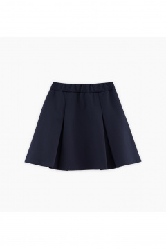 Юбка трикотажная деловая синий низкая длина Bell Bimbo 240248 т.синий - фото 1