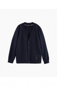 Жакет деловой синий из трикотажа Bell Bimbo 240255 т.синий - фото 1