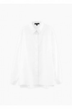 Блуза белая классическая из текстиля на каждый день Bell Bimbo 241273 белый - фото 1