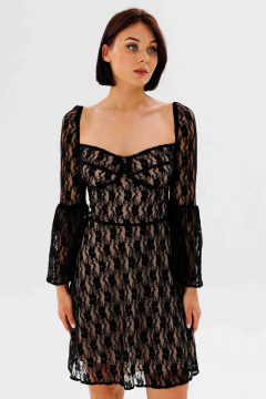 Платье AURA otd 3244 черный - фото 2