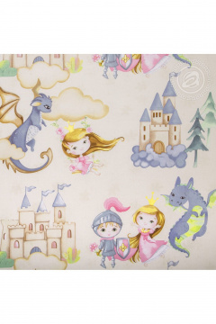 Комплект постельного белья из хлопка и поплина с клапанами АРТПОСТЕЛЬ 912 воздушный_замок - фото 4