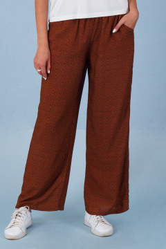 Брюки из вискозы классические для летних дней Belarusachka РСД4844/1 камешки - фото 1