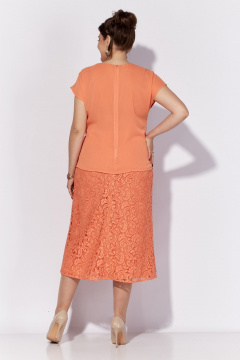 Двухпредметный комплект из блузы и юбки с эластичной тесьмой Anna Majewska 1524/1540 - фото 5