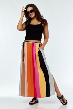 Летняя юбка Luna 171 полоска - фото 5