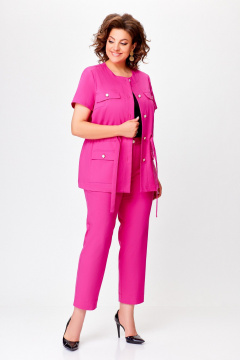 Брюки, жакет Swallow 759.1 фуксия - фото 3