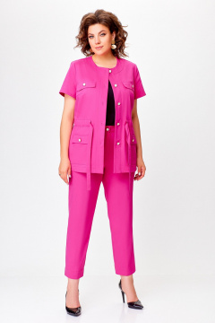 Брюки, жакет Swallow 759.1 фуксия - фото 2