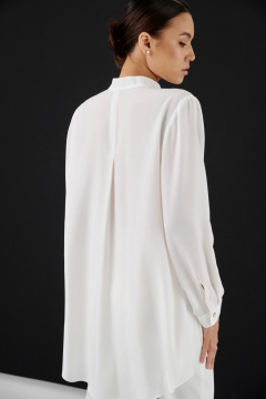 Легкая удлиненная рубашка свободного кроя из вискозы HELEN BIRCH Вl003с - фото 4
