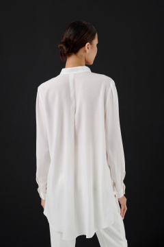 Легкая удлиненная рубашка свободного кроя из вискозы HELEN BIRCH Вl003с - фото 3