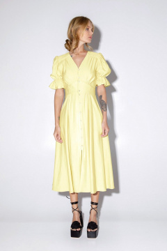 Платье PiRS 5150 желтый - фото 4