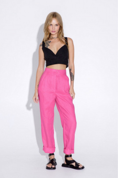 Брюки, жакет PiRS 5160 розовый - фото 4