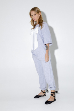 Брюки, джемпер PiRS 5181 серый - фото 5