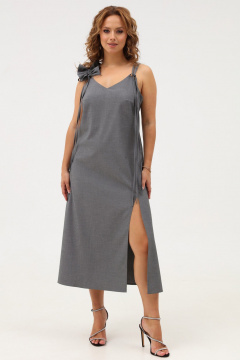 Платье-сарафан из текстиля с тонкими бретелями Angelina & Сo 1119 - фото 1