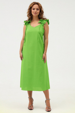 Платье-сарафан из текстиля с завязками Angelina & Сo 1120 - фото 5