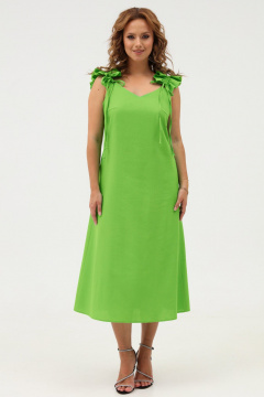 Платье-сарафан из текстиля с завязками Angelina & Сo 1120 - фото 1