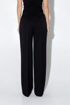 Костюм-тройка из жакета, топа и брюк с стрелками PiRS 5243 черный - фото 5